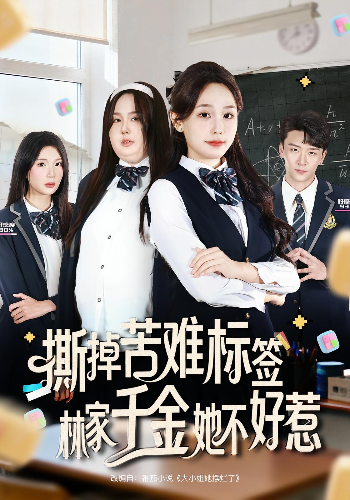 热门短剧《撕掉苦难标签林家千金她不好惹（60集）庄汐玥&桑岂》 全集完整版高清免费在线观看播放未删减版资源，短剧百度网盘夸克网盘免费资源分享下载  第1张